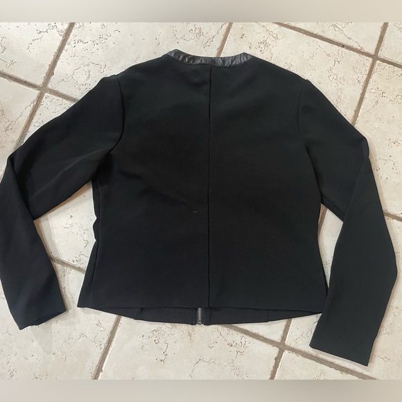 Kardashian Kollection Women's Blouse Size Large Zip Up Lightweight Jacket EUC - Picture 2 of 10